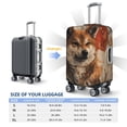 thumbnail image 5 of Fotbe Vintage Shiba Inu Art Luggage Cover Protector,Suitcase Protector,Scratch and Dirt Resistant,Fits 18-32 Inch Luggage-X-Large, 5 of 8