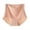 Light Pink, variant on HAYIMI Womens Underwear High Waist Silk Lightweight Panties Cozy Solid Color Underpants