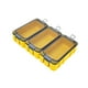 thumbnail image 4 of Caja de 3 anzuelos para calamar, organizador portátil de accesorios de pesca para señuelos amarillo, 4 of 9