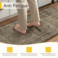 thumbnail image 4 of BERTHMEER Kitchen Rugs for Floor 2 Piece, 17.3"x30"+17.3"x47" Anti Fatigue Waterproof Brown Kitchen Mats, Non Slip Comfort Standing Mat Rug for Home, Sink, Laundry, Brown, 4 of 7