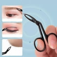 thumbnail image 6 of Scissor Handle Straight Tip Tweezers Stainless Steel Eyebrow Tweezers for Facial Hair Removal, Precision Hair Plucker for Eyebrow Shaping & Beauty Care, 6 of 7