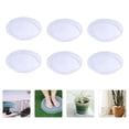 thumbnail image 2 of 6pcs Flowerpot Tray Plastic Plant Pot Base Plant Pot Tray for Home Living Room, 2 of 7