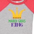 thumbnail image 4 of Inktastic Mardi Gras King Celebration Party Boys Baby Bodysuit, 4 of 5