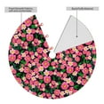 thumbnail image 2 of Picia Trendy Floral Print Christmas Tree Skirt , Christmas Tree Skirt Ornaments for Merry Christmas Holiday Party Decorations Indoor Outdoor-30", 2 of 7