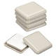 thumbnail image 1 of Deslizadores de muebles Uxcell, almohadillas deslizantes cuadradas autoadhesivas de plástico de 1.38" 12 piezas, 1 of 6