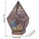 thumbnail image 4 of Bohemian Mosaic Starry Sky Floor Projections Lamp Table Bedside Light For Bedroom, 4 of 5