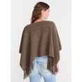 thumbnail image 3 of No Boundaries Sweater Poncho, Midweight, Women’s XS-XXL, 3 of 5