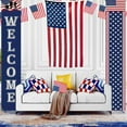thumbnail image 2 of Moocorvic 4th of July Decor Banner Red, White, and Blue Patriotic Decorations Independence Day Themed Holiday Party Supplies, 2 of 6