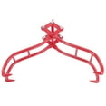 Felled Timber Claw Hook 28in HeavyDuty Log Lifting Tongs, Grapple Logging Equipment with