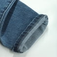thumbnail image 2 of KIDSCOOL SPACE Boys Jeans,Little Boy Elastic Band Inside Stretchy Washed Soft Slim Cotton Denim Pants, 2 of 5