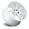 thumbnail image 2 of 18x8.5 Rotiform RC208 BPU Gloss White Wheel 5x100 (35mm), 2 of 3