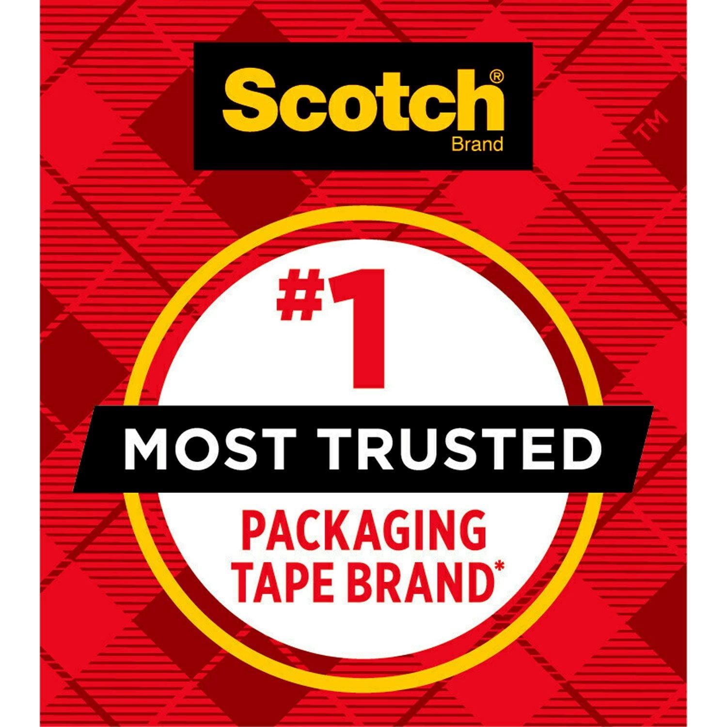 Scotch Heavy Duty Shipping Packaging Tape Dispensers, 1.88' x 27.7 yd, 6 Pack