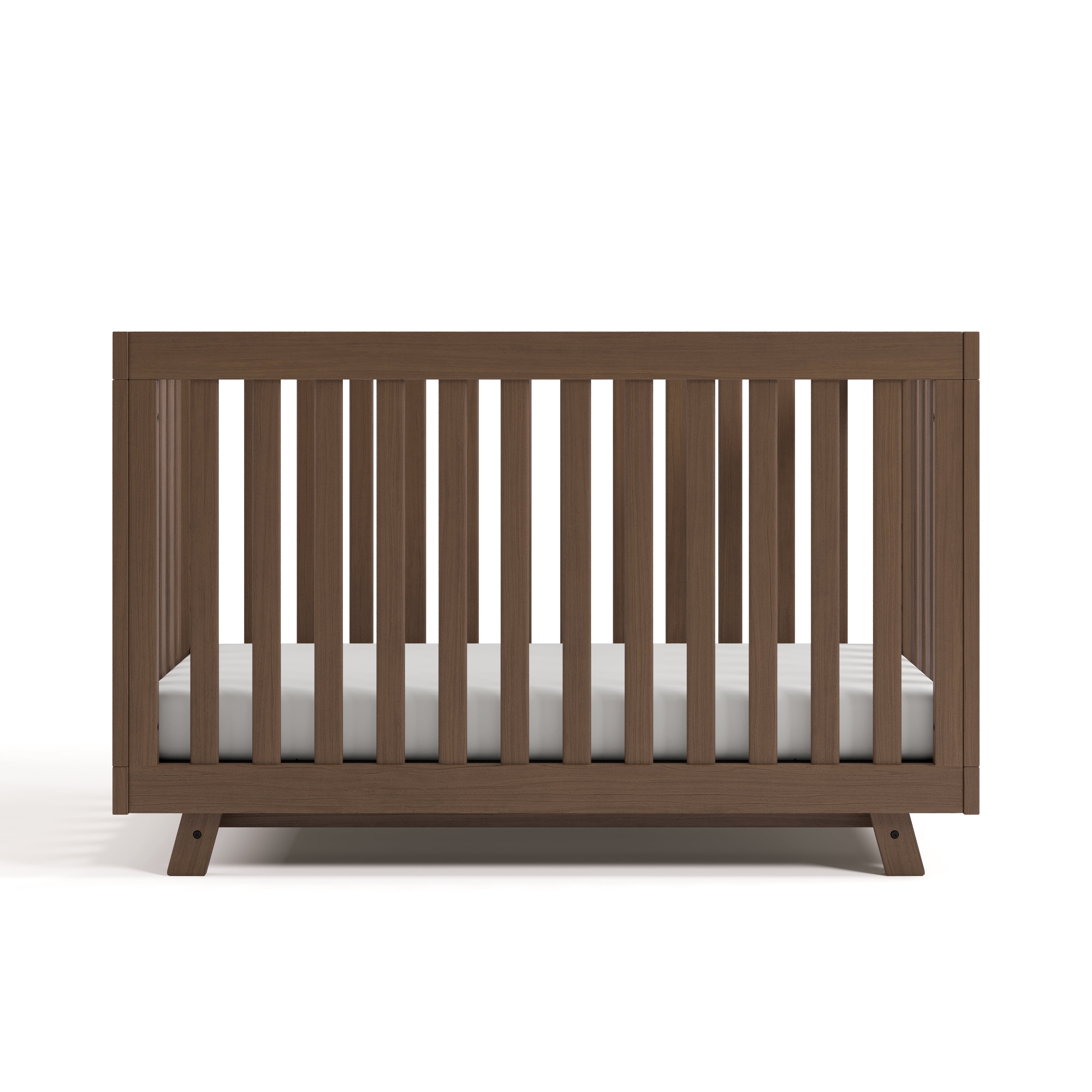Storkcraft Beckett 3-in-1 Convertible Baby Crib, Hazelnut