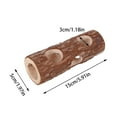 thumbnail image 2 of Hamster Toys Wooden Tunnel Play Set for Small Interactive Chew Toy and Comfortable for like Hamsters and Pigs, 2 of 4