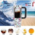thumbnail image 3 of Husky Tumblers - Dog Lovers Gifts for Women - Insulated Coffee Tumblers for Hot and Cold Drinks - with Handle and Silicone Straws 30 OZ, 3 of 6
