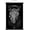 Premium Print and Black Hanger Bundle, variant on Jim Baldwin - Carved Faith Skull Wall Poster, 14.725" x 22.375"