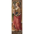 thumbnail image 3 of Carlo Crivelli 7x14 Black Modern Framed Museum Art Print Titled - Mary Magdalene (C. 1480), 3 of 5