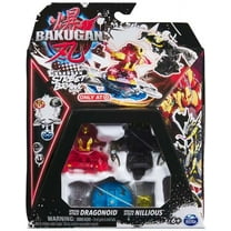 Bakugan Street Brawl Special Attack Dragonoid & Nillious Exclusive Figure 2-Pack
