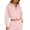 Pink, variant on Cropped Hoodies for Women Casual Long Sleeve Loose Fit Full Zip Sweatshirts Basic Lightweight Tops Athletic Gym Outdoor (L, Black)
