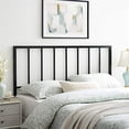 thumbnail image 2 of Modway Tatum Modern Farmhouse Metal Full Headboard in Black, 2 of 2