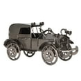 thumbnail image 4 of GOOHOCHY Iron Vintage Car Model Antique Classic Model Toy Car for Home Table Decor (Silver Grey), 4 of 8