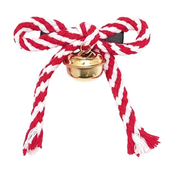 Christmas Decorations Bows, Party Atmosphere Decorations 10Pcs, 3.4x3.0in for Tree Wreath Wall Window Holiday Party Decor