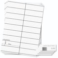 thumbnail image 1 of OfficeGear Shelf Edge Barcode Price Ticket Labels 18-up [25 Sheets - 450 Pack] 30x105mm Custom Printable A4 Card Micro Perforated Non-Adhesive Merchandise Tag with Free Downloadable Design Template, 1 of 4