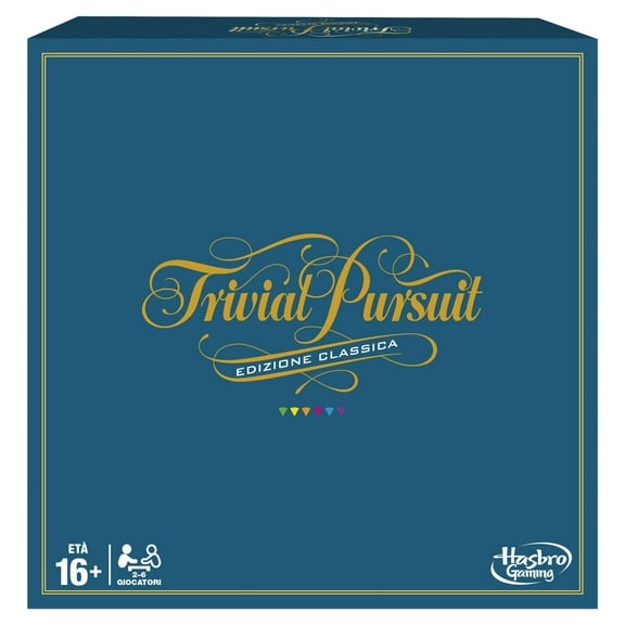 Trivial Pursuit Classic Edition Board Game for Adults and Teens Ages 16 and Up