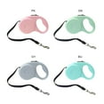 thumbnail image 5 of Dog leash, automatic leash, retractable leash, dog leash, rope leash 3m pink, 5 of 5