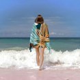 thumbnail image 6 of PHYHOO Seamless Floral Boho Microfiber Beach Towel for Adult Quick Dry Sand Free Lightweight Oversized Ultra Soft Skin-Friendly Swim Pool Travel Picnic Shower Bath Towel Blanket 30x60in, 6 of 8