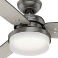 thumbnail image 6 of Hunter 60" Sentinel Brushed Slate Ceiling Fan with Light Kit and Remote, 6 of 9