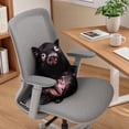 thumbnail image 4 of Realistic Sitting Black Pig Plush Pillow, Lifelike Animal Stuffed Cushion, Funny Simulation Pig Throw Pillow for Sofa Bedroom Decor, 16", 4 of 7