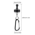 thumbnail image 2 of Mosquetón Clip Heavy Duty Magnet Hanger Metal para senderismo Camping Escalada Picnic, 2 of 8