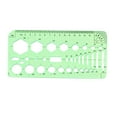 Puhuiying Geometric Drawing Template Drawing Template Measuring Tool