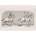 thumbnail image 1 of Posterazzi DPI1857930 Lady Setting Out Hawking 19th Century Reproduction of Miniature In 14th Century Manuscript of Livre Du Roy Modus Poster Print, 17 x 12, 1 of 1