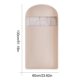 thumbnail image 4 of Cubierta Polvo Bolsas Armario Bolso Prenda Transparente (beige L), 4 of 9