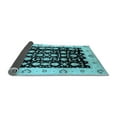 thumbnail image 2 of Ahgly Company Indoor Square Oriental Light Blue Traditional Area Rugs, 4' Square, 2 of 4