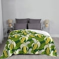 thumbnail image 6 of XMXT Throw Blanket, Colorful Cartoon Banana Machine Washable Blankets for Sofa, 60 x 50 inches, 6 of 9
