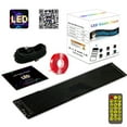 thumbnail image 6 of Led Display Screen Panel Usb 5V Led Sign For Cars And Trucks Light Decor (92x374mm Soft), 6 of 9