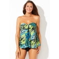 thumbnail image 3 of Swimsuits for All Flyaway Bandeau Tankini Set, 3 of 6