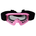 thumbnail image 5 of TCMT Helmet for Kids Pink Butterfly White with Goggles and Gloves DOT Youth helmet for Atv Mx Motocross Offroad Street Dirt Bike, L Size, 5 of 13