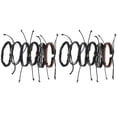 thumbnail image 3 of Pulseras 12Pcs Vintage Ajustable Cuero Partido Winding HandWoven Fugacal, 3 of 8