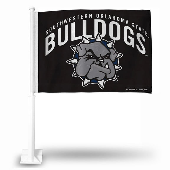 SOUTHWESTERN OKLAHOMA STATE CAR FLAG