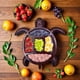 thumbnail image 4 of Naiovety Bandeja de queso de madera única con diseño de animales para fiestas, ideal para decorar el hogar y la sala de estar. Mostrada, 4 of 6