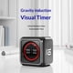 thumbnail image 4 of Office Desk Timer Cube, Visual Pomodoro Timer with Gravity, Countdown 5/10/25/45 Min, Rechargeable Productivity Tool for Classroom, Kitchen, Gym, Yoga, College School Supplies Cool Gadgets, 4 of 5