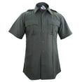 thumbnail image 6 of First Class 100% Polyester Short Sleeve Zippered Uniform Shirts - Dark Gray - XL, 6 of 8