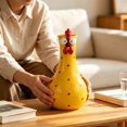 thumbnail image 4 of Chicken Vase for Flowers, Long Neck Colorful Chicken Vase, Resin Farmhouse Decor Figurine for Home Table, 4 of 5