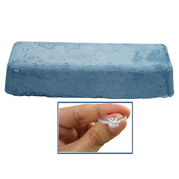 Blue Platinum Polishing Compound Rouge Bar Jewelers Final Polish 360 g