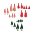 thumbnail image 1 of 24 decoraciones de árboles en miniatura para el escritorio de Navidad, 1 of 9