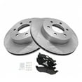thumbnail image 2 of TRQ Front Brake Pad & Rotor Kit Brake Pads Brake Rotor Semi-Metallic Fits Select 2000-2002 Dodge Dakota Durango, 2 of 5
